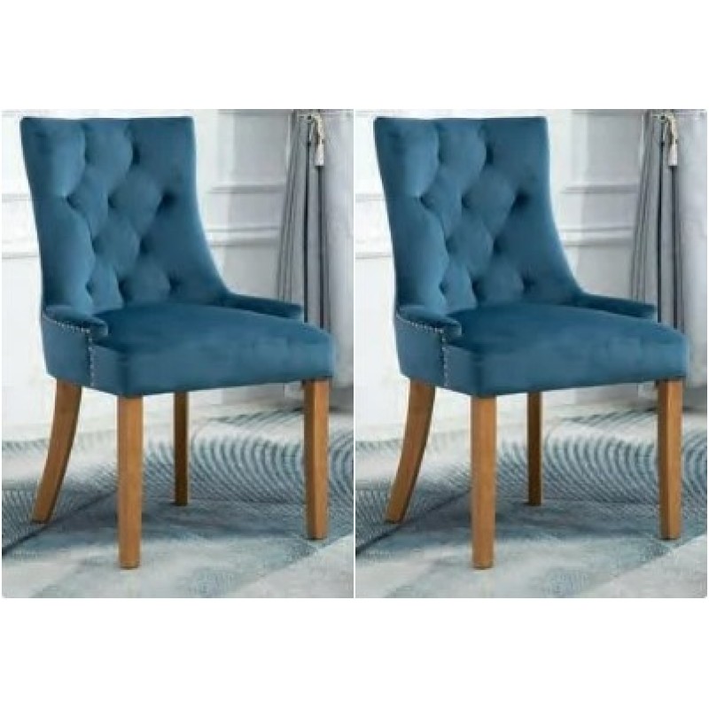 AM Lauren D Chair Midnight Blue